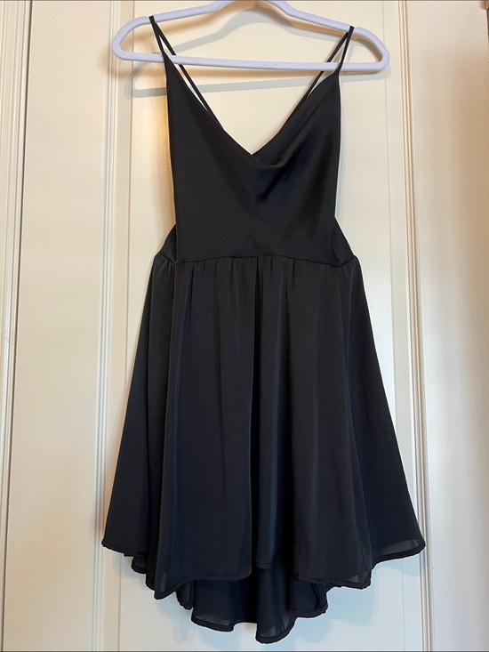 Free People Dresses & Skirts - Free People Black Spaghetti Strap Mini Dress